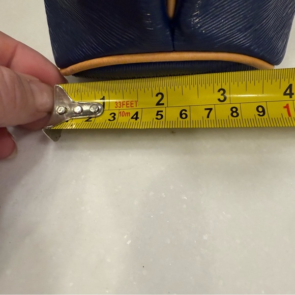 Dooney & Bourke Saffiano Leather Cross-body Satchel Bag Navy Blue NWOT - Picture 14 of 16